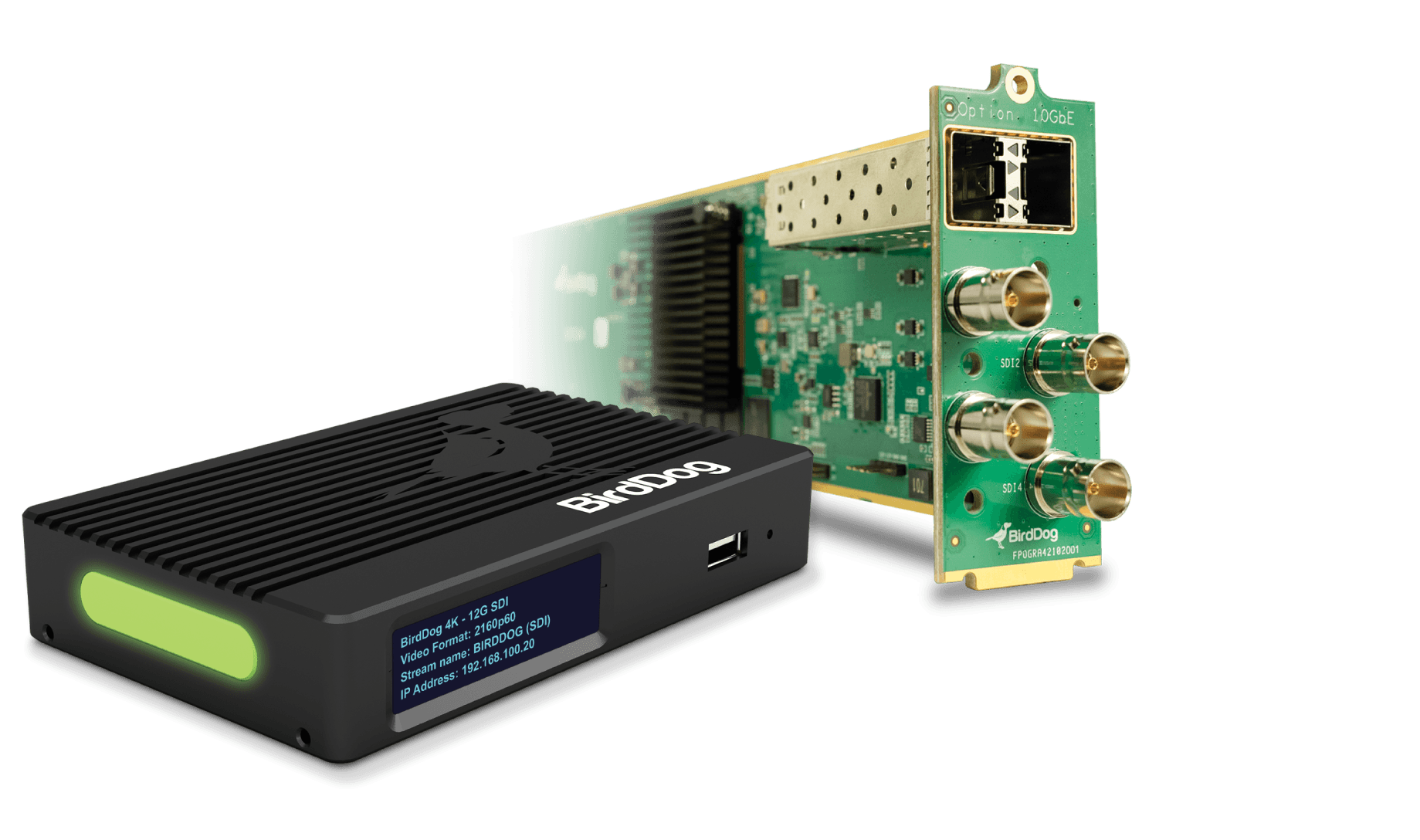 OG4 4-Channel 12G SDI / NDI openGear Encoder & Decoder Card produkta attēls