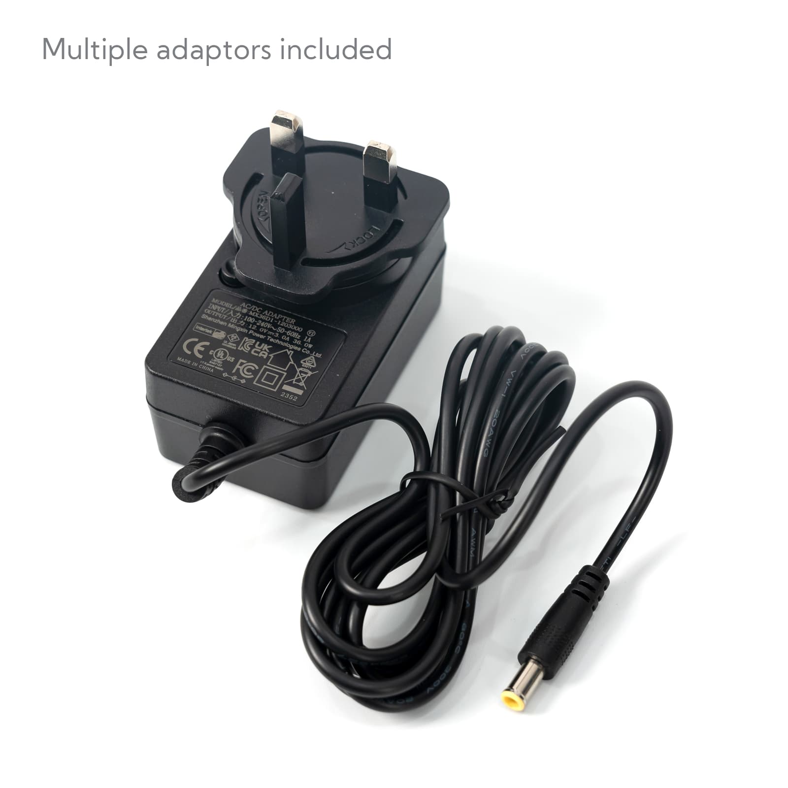 Power Adapter 12V DC for X1 / X1 Ultra X1-30 / MAX produkta attēls